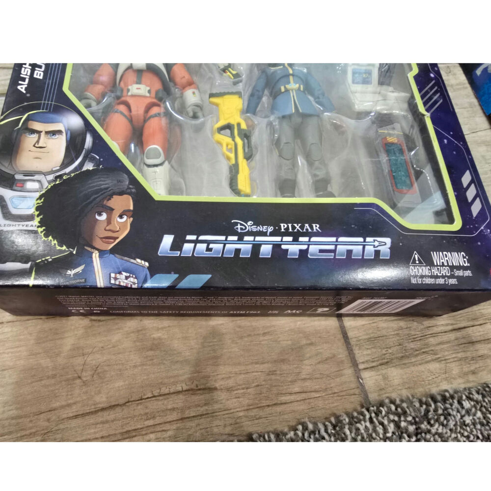 Disney Pixar Buzz Lightyear and Alisha Hawthorne new with box Alpha Class - Picture 2 of 5